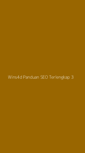 Tampilan Antarmuka Aplikasi Wins4d Panduan Seo Terlengkap - 3