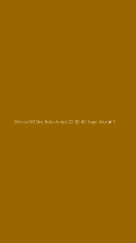 Tampilan Antarmuka Aplikasi Winstar88 Slot Buku Mimpi 2d 3d 4d Togel Akurat - 1