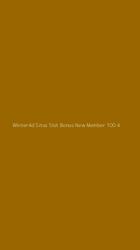 Tampilan Antarmuka Aplikasi Winter4d Situs Slot Bonus New Member 100 - 4