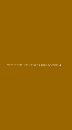 Tampilan Antarmuka Aplikasi Wintoto98 Com Desain Grafis Android - 4