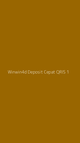 Tampilan Antarmuka Aplikasi Winwin4d Deposit Cepat Qris - 1