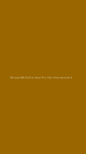 Tampilan Antarmuka Aplikasi Wiraspin88 Daftar Akun Pro Slot Internasional - 4