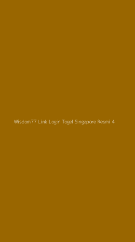 Tampilan Antarmuka Aplikasi Wisdom77 Link Login Togel Singapore Resmi - 4