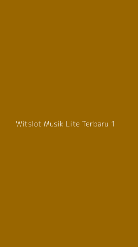 Tampilan Antarmuka Aplikasi Witslot Musik Lite Terbaru - 1