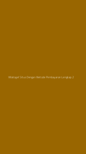 Tampilan Antarmuka Aplikasi Wlatogel Situs Dengan Metode Pembayaran Lengkap - 2