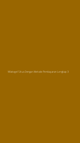 Tampilan Antarmuka Aplikasi Wlatogel Situs Dengan Metode Pembayaran Lengkap - 3