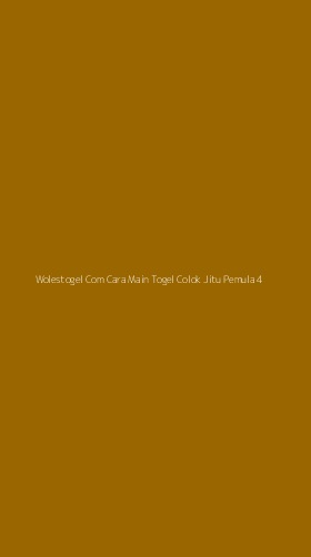 Tampilan Antarmuka Aplikasi Wolestogel Com Cara Main Togel Colok Jitu Pemula - 4