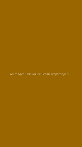 Tampilan Antarmuka Aplikasi Wolff Agen Slot Online Resmi Terpercaya - 3