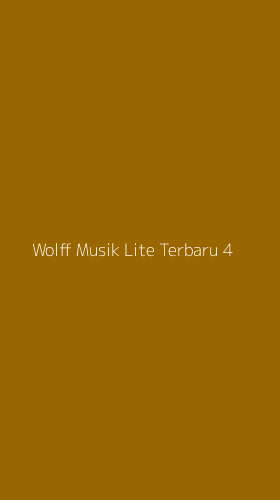 Tampilan Antarmuka Aplikasi Wolff Musik Lite Terbaru - 4