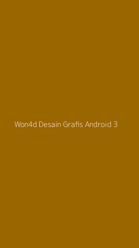 Tampilan Antarmuka Aplikasi Won4d Desain Grafis Android - 3