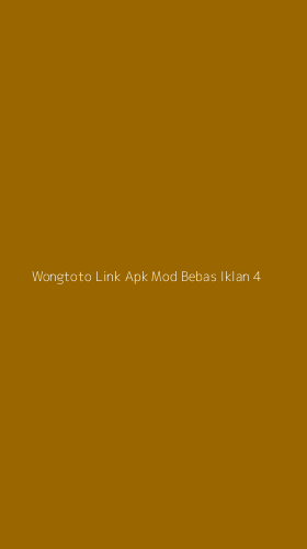 Tampilan Antarmuka Aplikasi Wongtoto Link Apk Mod Bebas Iklan - 4