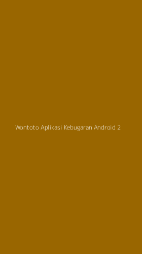 Tampilan Antarmuka Aplikasi Wontoto Aplikasi Kebugaran Android - 2