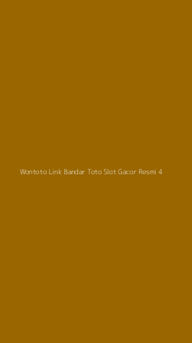 Tampilan Antarmuka Aplikasi Wontoto Link Bandar Toto Slot Gacor Resmi - 4