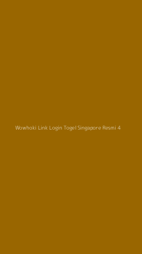 Tampilan Antarmuka Aplikasi Wowhoki Link Login Togel Singapore Resmi - 4