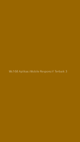 Tampilan Antarmuka Aplikasi Ws168 Aplikasi Mobile Responsif Terbaik - 3