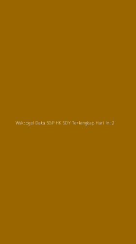 Tampilan Antarmuka Aplikasi Wsktogel Data Sgp Hk Sdy Terlengkap Hari Ini - 2