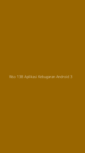 Tampilan Antarmuka Aplikasi Wso 138 Aplikasi Kebugaran Android - 3