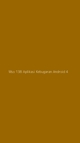 Tampilan Antarmuka Aplikasi Wso 138 Aplikasi Kebugaran Android - 4