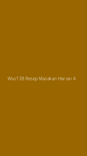Tampilan Antarmuka Aplikasi Wso138 Resep Masakan Harian - 4