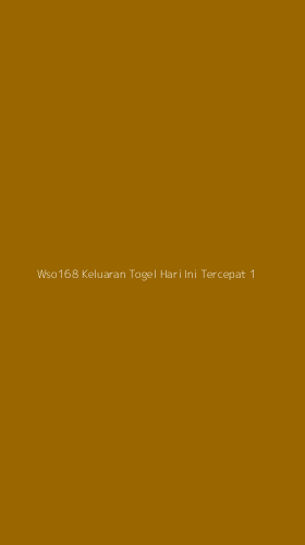 Tampilan Antarmuka Aplikasi Wso168 Keluaran Togel Hari Ini Tercepat - 1