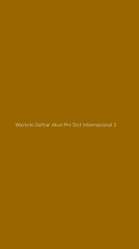 Tampilan Antarmuka Aplikasi Wsototo Daftar Akun Pro Slot Internasional - 3