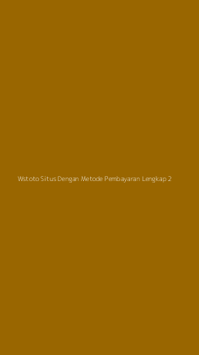 Tampilan Antarmuka Aplikasi Wstoto Situs Dengan Metode Pembayaran Lengkap - 2