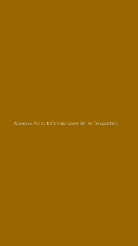 Tampilan Antarmuka Aplikasi Wtomaxx Portal Informasi Game Online Terupdate - 4