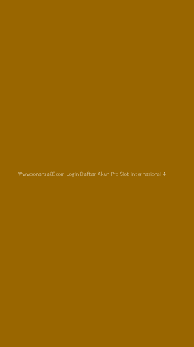Tampilan Antarmuka Aplikasi Wwwbonanza88com Login Daftar Akun Pro Slot Internasional - 4