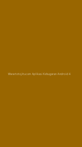 Tampilan Antarmuka Aplikasi Wwwtotojitucom Aplikasi Kebugaran Android - 4