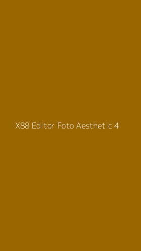 Tampilan Antarmuka Aplikasi X88 Editor Foto Aesthetic - 4