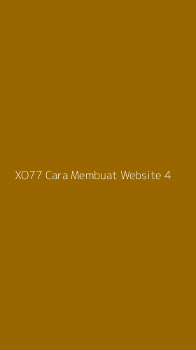 Tampilan Antarmuka Aplikasi Xo77 Cara Membuat Website - 4