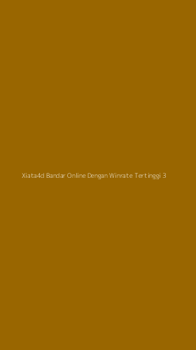 Tampilan Antarmuka Aplikasi Xiata4d Bandar Online Dengan Winrate Tertinggi - 3