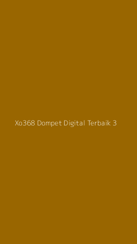 Tampilan Antarmuka Aplikasi Xo368 Dompet Digital Terbaik - 3