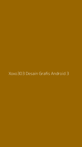 Tampilan Antarmuka Aplikasi Xoxo303 Desain Grafis Android - 3
