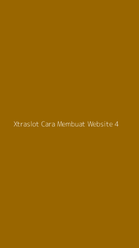 Tampilan Antarmuka Aplikasi Xtraslot Cara Membuat Website - 4