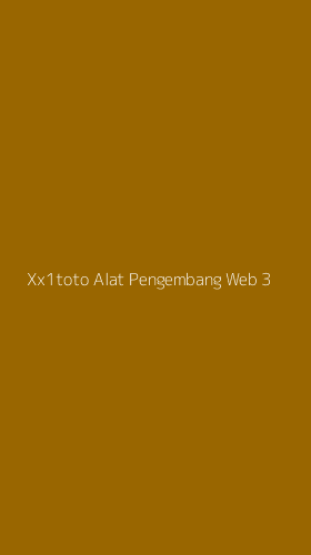 Tampilan Antarmuka Aplikasi Xx1toto Alat Pengembang Web - 3