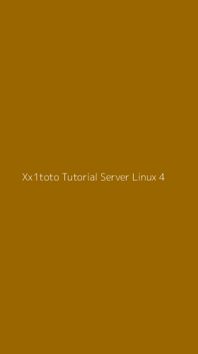 Tampilan Antarmuka Aplikasi Xx1toto Tutorial Server Linux - 4