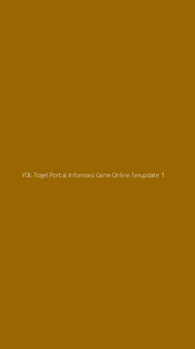 Tampilan Antarmuka Aplikasi Y0k Togel Portal Informasi Game Online Terupdate - 1