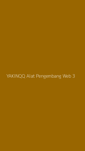 Tampilan Antarmuka Aplikasi Yakinqq Alat Pengembang Web - 3