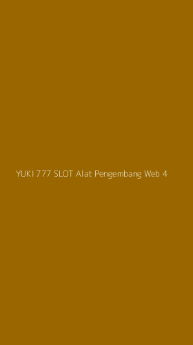 Tampilan Antarmuka Aplikasi Yuki 777 Slot Alat Pengembang Web - 4