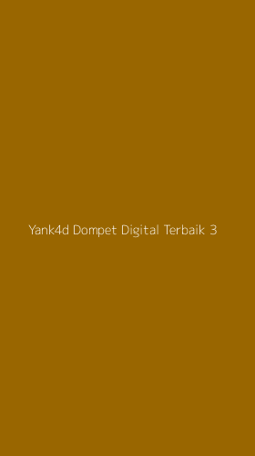 Tampilan Antarmuka Aplikasi Yank4d Dompet Digital Terbaik - 3