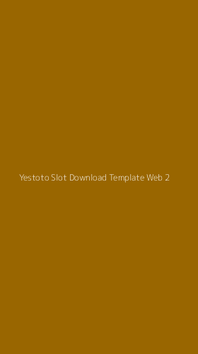 Tampilan Antarmuka Aplikasi Yestoto Slot Download Template Web - 2