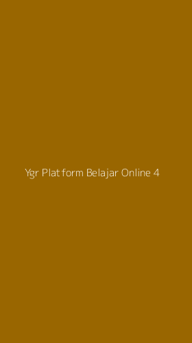 Tampilan Antarmuka Aplikasi Ygr Platform Belajar Online - 4