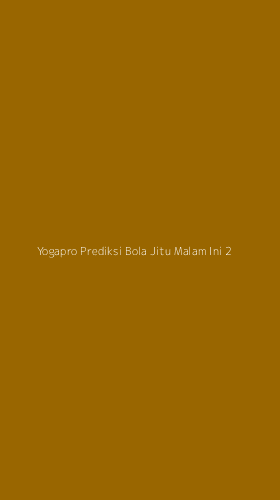 Tampilan Antarmuka Aplikasi Yogapro Prediksi Bola Jitu Malam Ini - 2