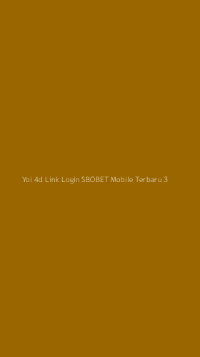 Tampilan Antarmuka Aplikasi Yoi 4d Link Login Sbobet Mobile Terbaru - 3