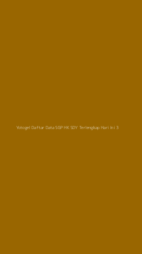 Tampilan Antarmuka Aplikasi Yotogel Daftar Data Sgp Hk Sdy Terlengkap Hari Ini - 3