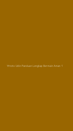 Tampilan Antarmuka Aplikasi Yttoto Udin Panduan Lengkap Bermain Aman - 1
