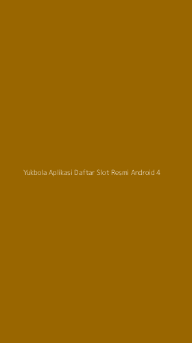 Tampilan Antarmuka Aplikasi Yukbola Aplikasi Daftar Slot Resmi Android - 4