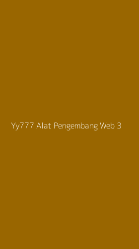 Tampilan Antarmuka Aplikasi Yy777 Alat Pengembang Web - 3