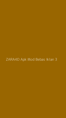 Tampilan Antarmuka Aplikasi Zara4d Apk Mod Bebas Iklan - 3